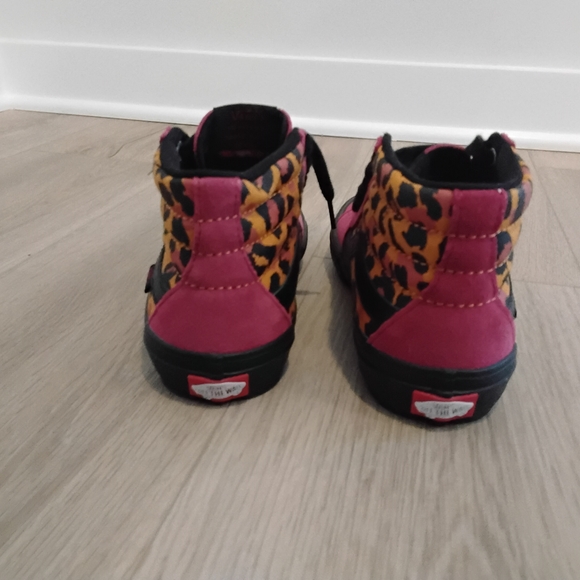 Vans Sk8-Hi Leopard High Top Sneakers | Men’s 5.5 / Women’s 7 | New - Picture 2 of 6